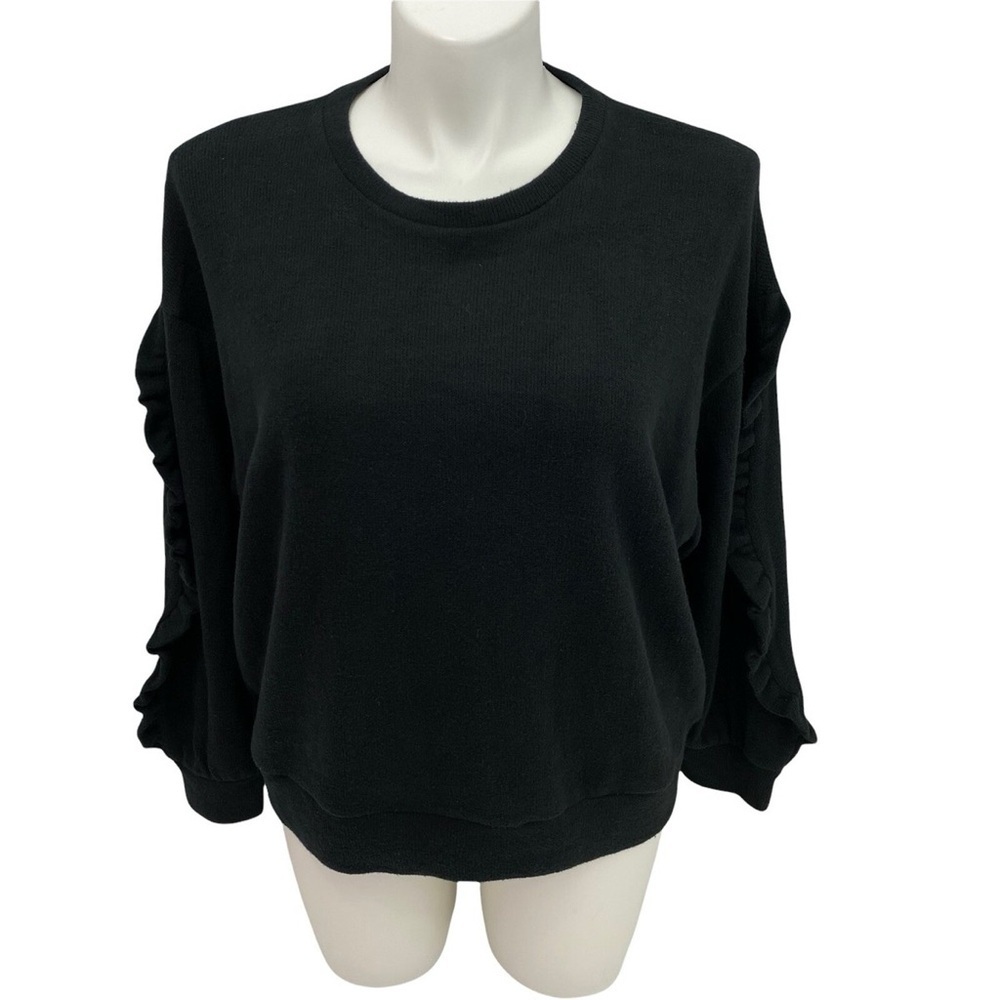 A New Day Black Knit Top